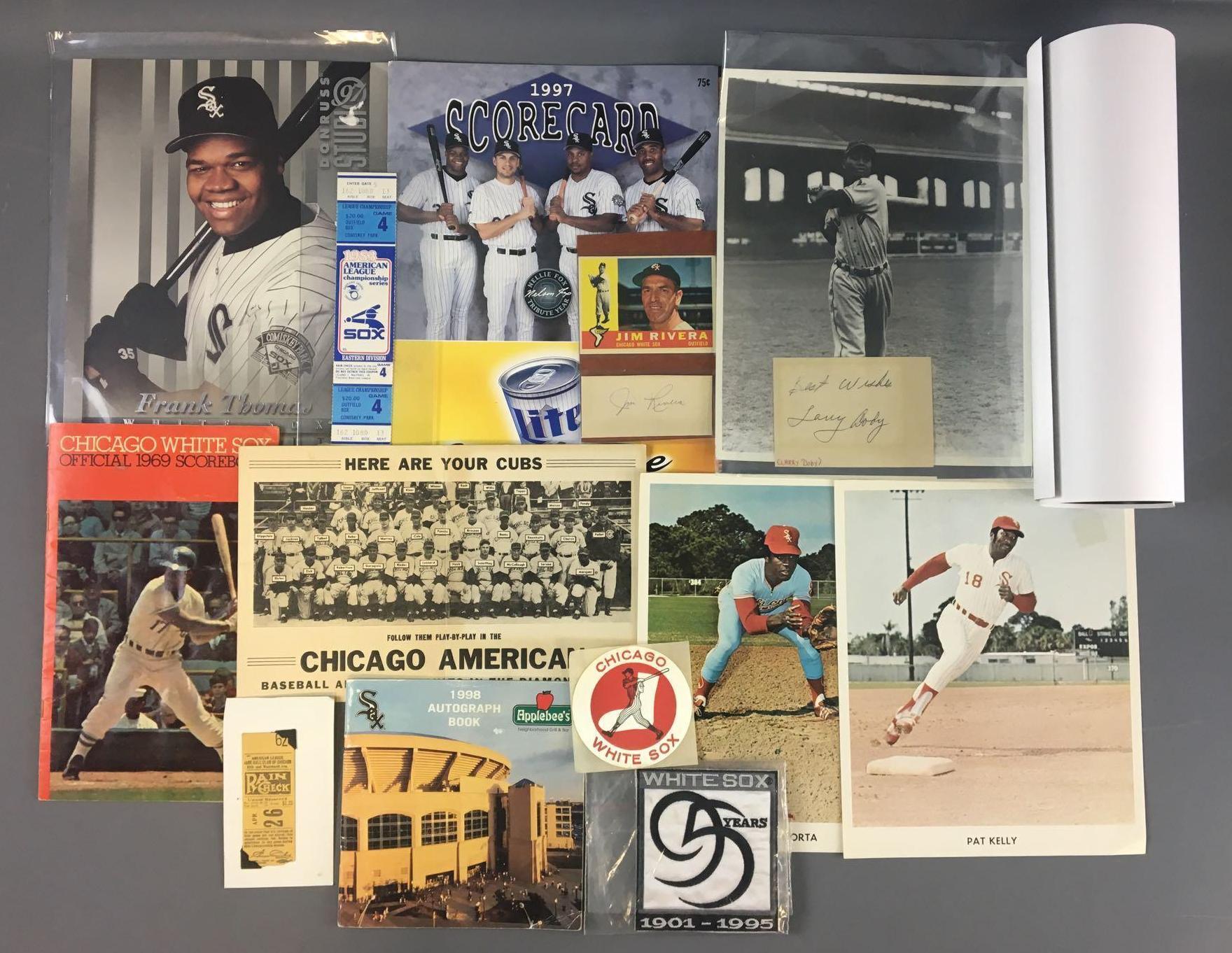 Chicago White Sox Autographs and more