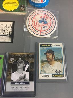 Group of New York Yankees Memorabilia