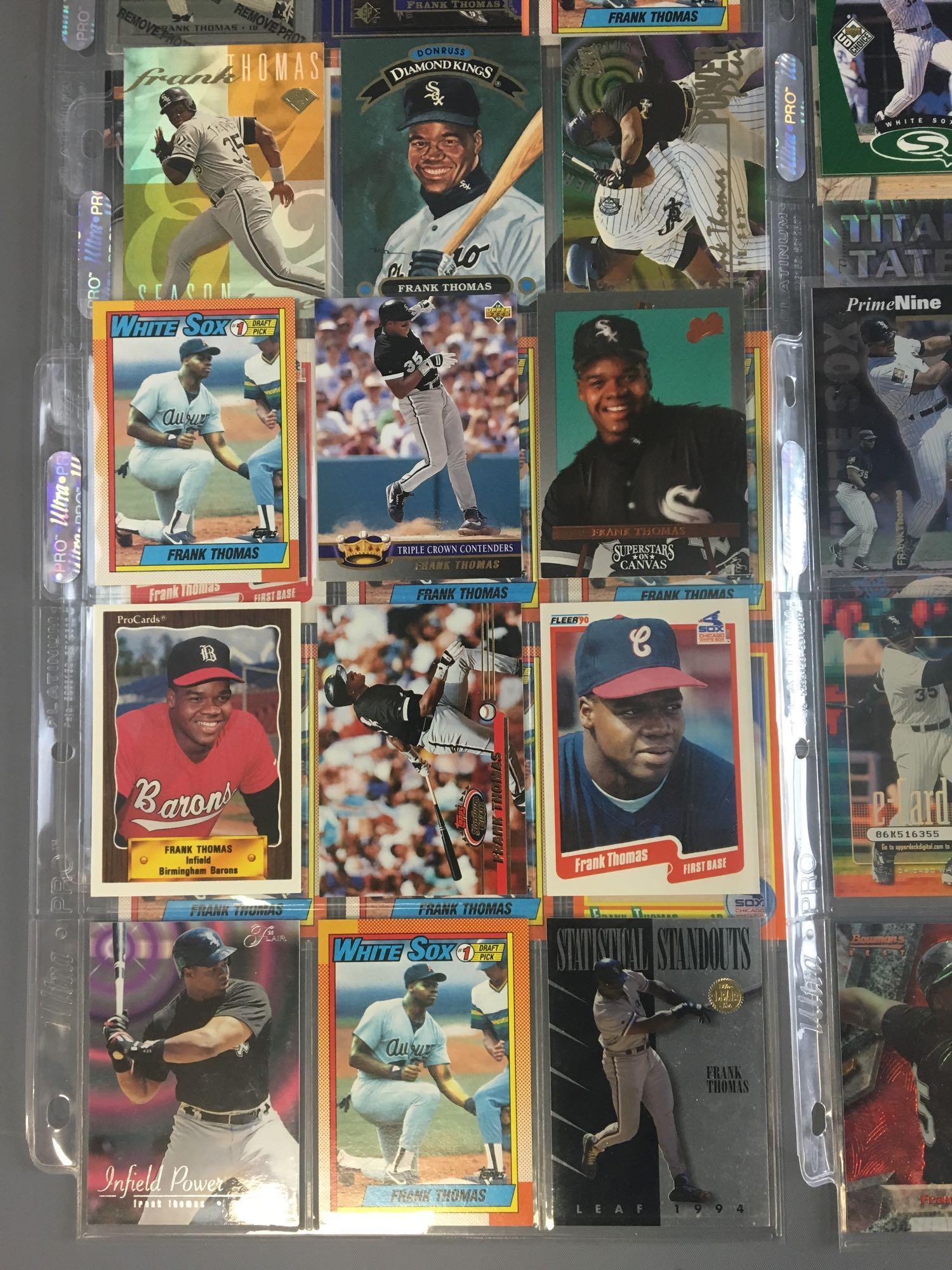 155 Frank Thomas Cards