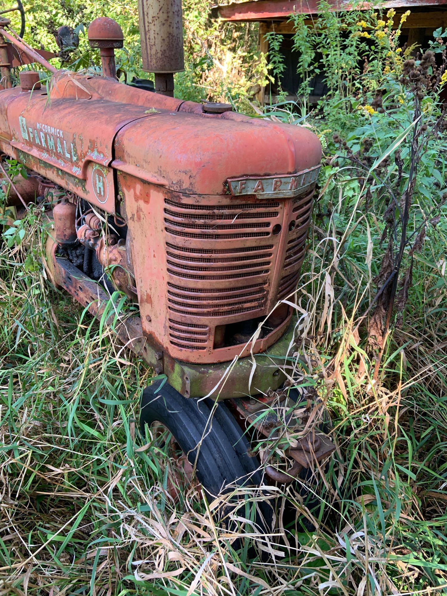 International Harvester McCormick Farmall tractor