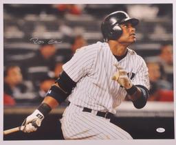 New York Yankee Robinson Cano Signed Photograph with JSA COA