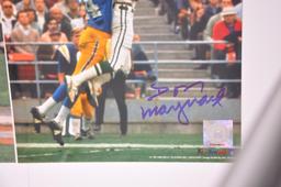 Group of 3 Signed National Football League Players Photograph's