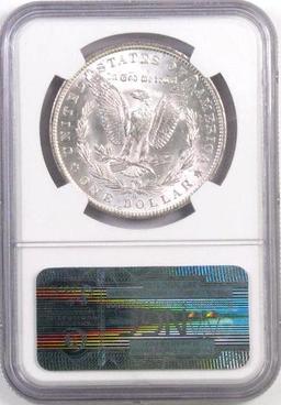 1884 O Morgan Silver Dollar (NGC) MS63.