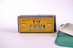 Matchbox G-9 Service Station Set with Original Box and 3 Vehicles