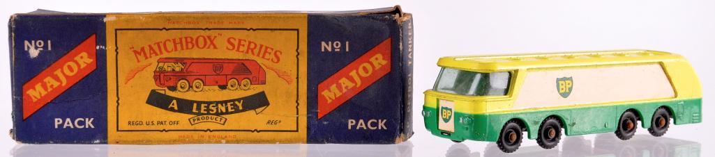 Matchbox Major Pack M-1 B.P. Petrol Tanker Die-Cast Vehicle with Original Box