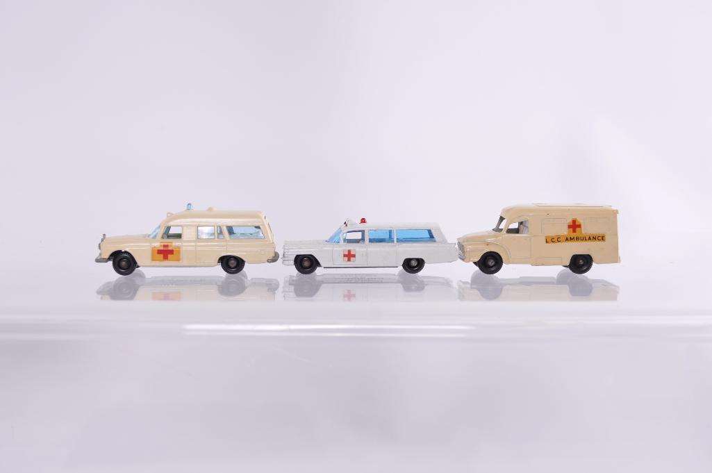 Group of 3 Matchbox Die-Cast Vehicles with Original Boxes