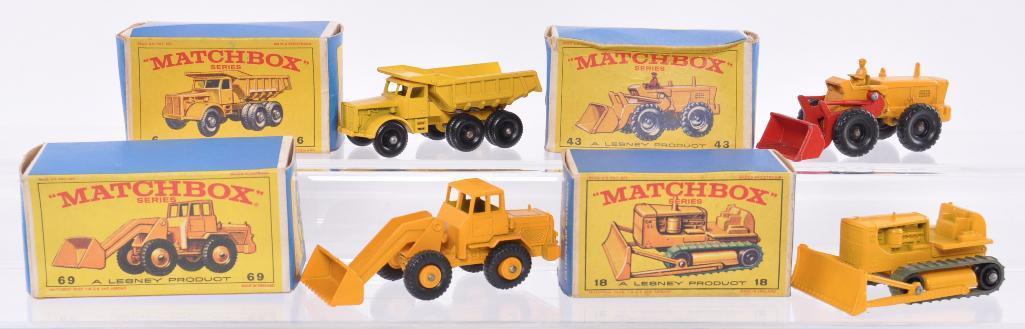 Group of 4 Matchbox Die-Cast Vehicles with Original Boxes