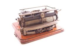 Antique Hammond Typewriter with Oak Case