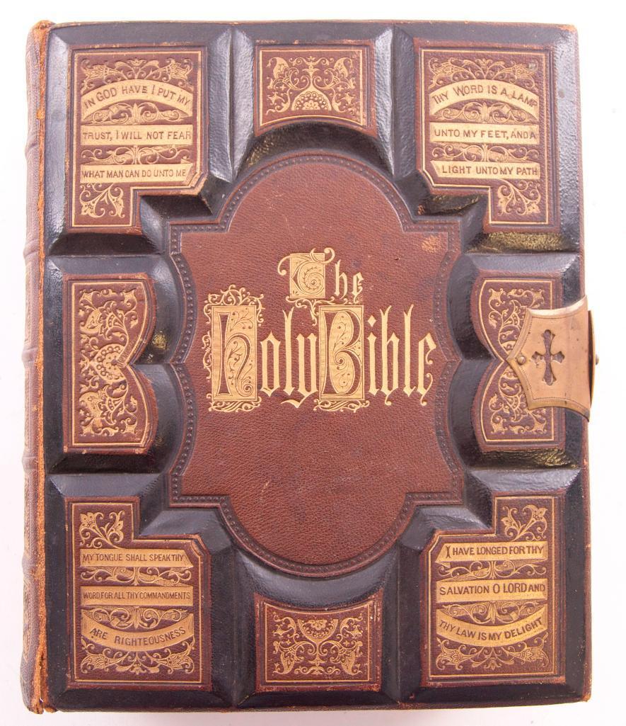 1871 Camburn Family Holy Bible