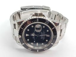 Vintage 1990's Rolex Submariner Oyster Perpetual Date Automatic Chronometer