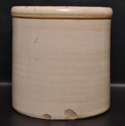 Antique 8 Gallon Lowell Pottery Co. Tonica Ill. Stoneware Crock