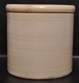 Antique 8 Gallon Lowell Pottery Co. Tonica Ill. Stoneware Crock