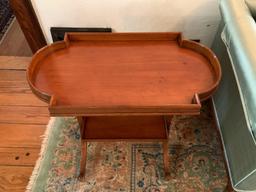 Vintage wooden side table