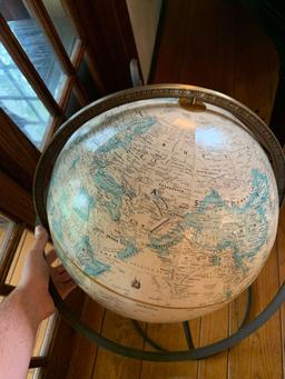 Vintage Globe with metal stand