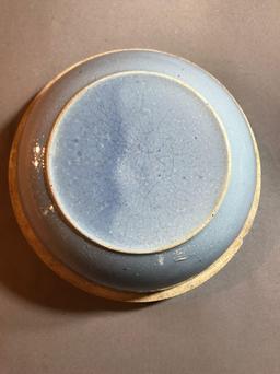 Antique Blue Stoneware bowl