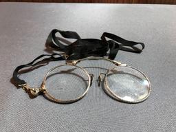 Antique 14k Yellow Gold Glasses