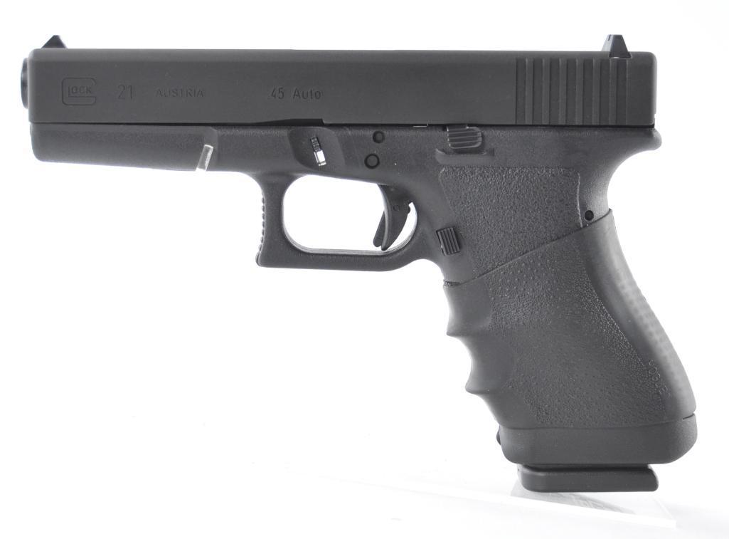Glock Model 12 .45 Auto Cal. Semi Auto Pistol with Case