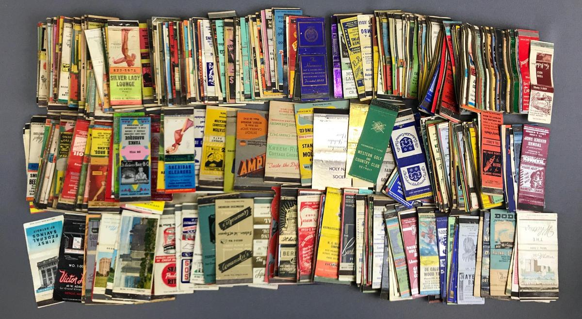 Group of Vintage Matchbooks