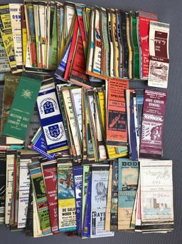 Group of Vintage Matchbooks