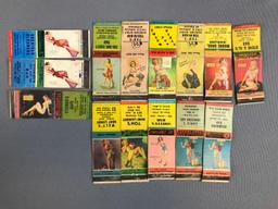 Group of Vintage Matchbooks