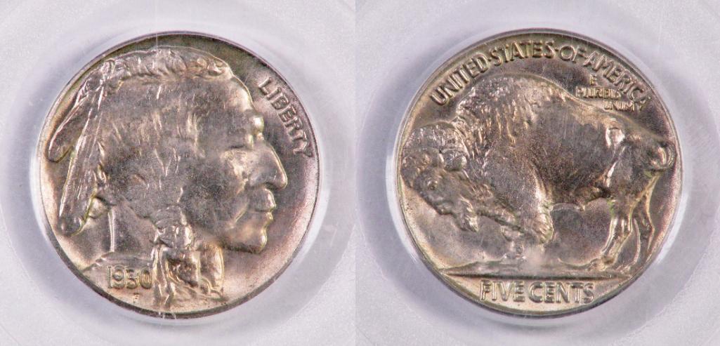 1930 Buffalo Nickel (PCGS) MS65.