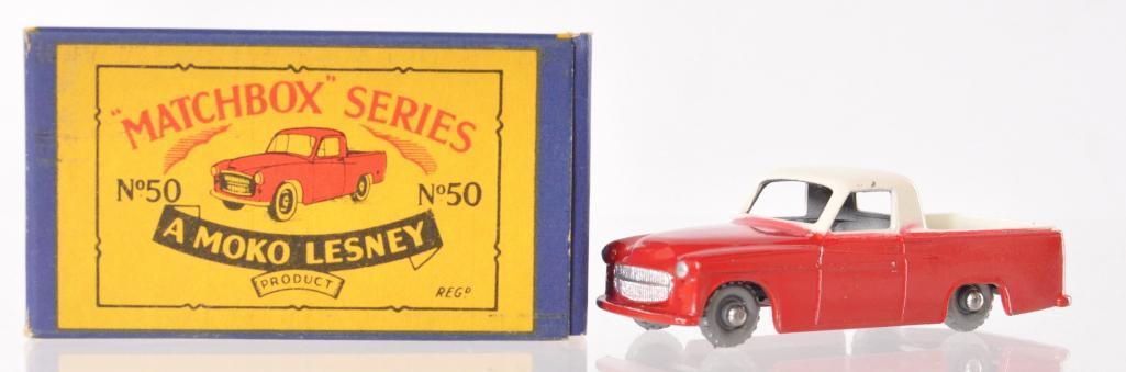 Matchbox No. 50 Commer Pickup Die-Cast Vehicle with Original Box