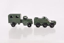 Group of 2 Matchbox Militray Die-Cast Vehicles with Original Boxes