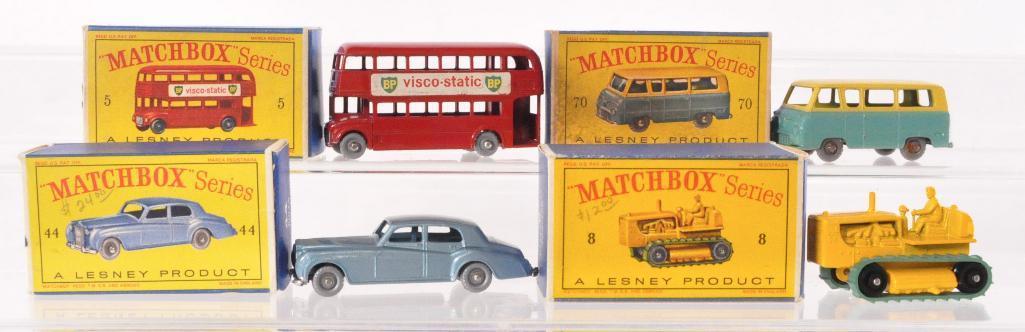 Group of 4 Matchbox Die-Cast Vehicles with Original Boxes