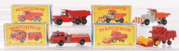 Group of 4 Matchbox Die-Cast Vehicles with Original Boxes