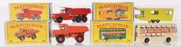 Group of 4 Matchbox Die-Cast Vehicles with Original Boxes