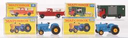 Group of 4 Matchbox Die-Cast Vehicles with Original Boxes