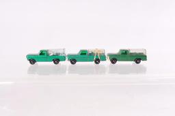 Group of 3 Matchbox No. 50 Kennel Truck Die-Cast Vehicles with Original Boxes