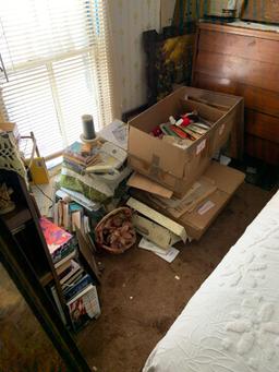 Contents of upstairs bedroom