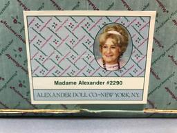 Madame Alexander doll in original box #2290 Madame Alexander