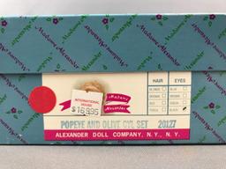 Madame Alexander dolls in original box Popeye and Olive Oyl set