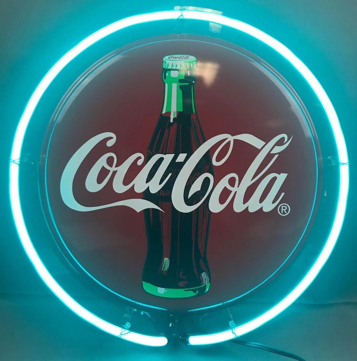 Coca-Cola neon sign