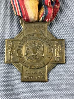 Antique Medal Worlds War 1917-1919