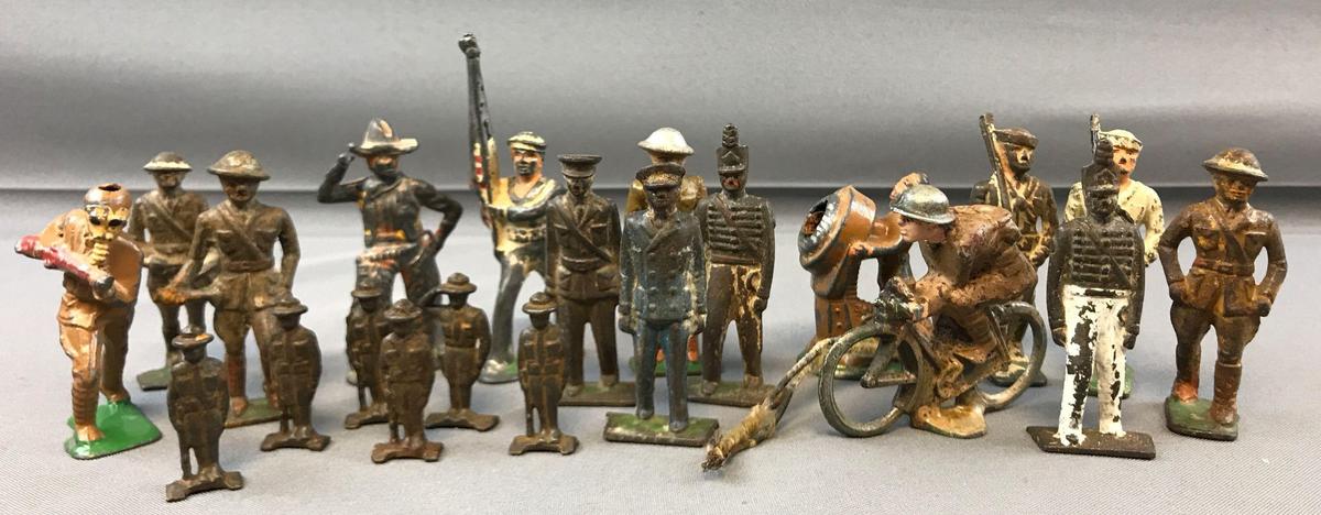 Group of Antique Lead Soldiers