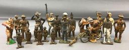 Group of Antique Lead Soldiers