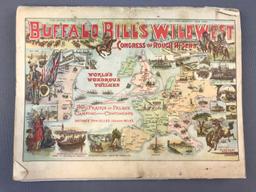 Antique Buffalo Bills Wild West Program