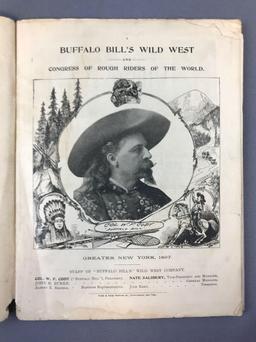 Antique Buffalo Bills Wild West Program