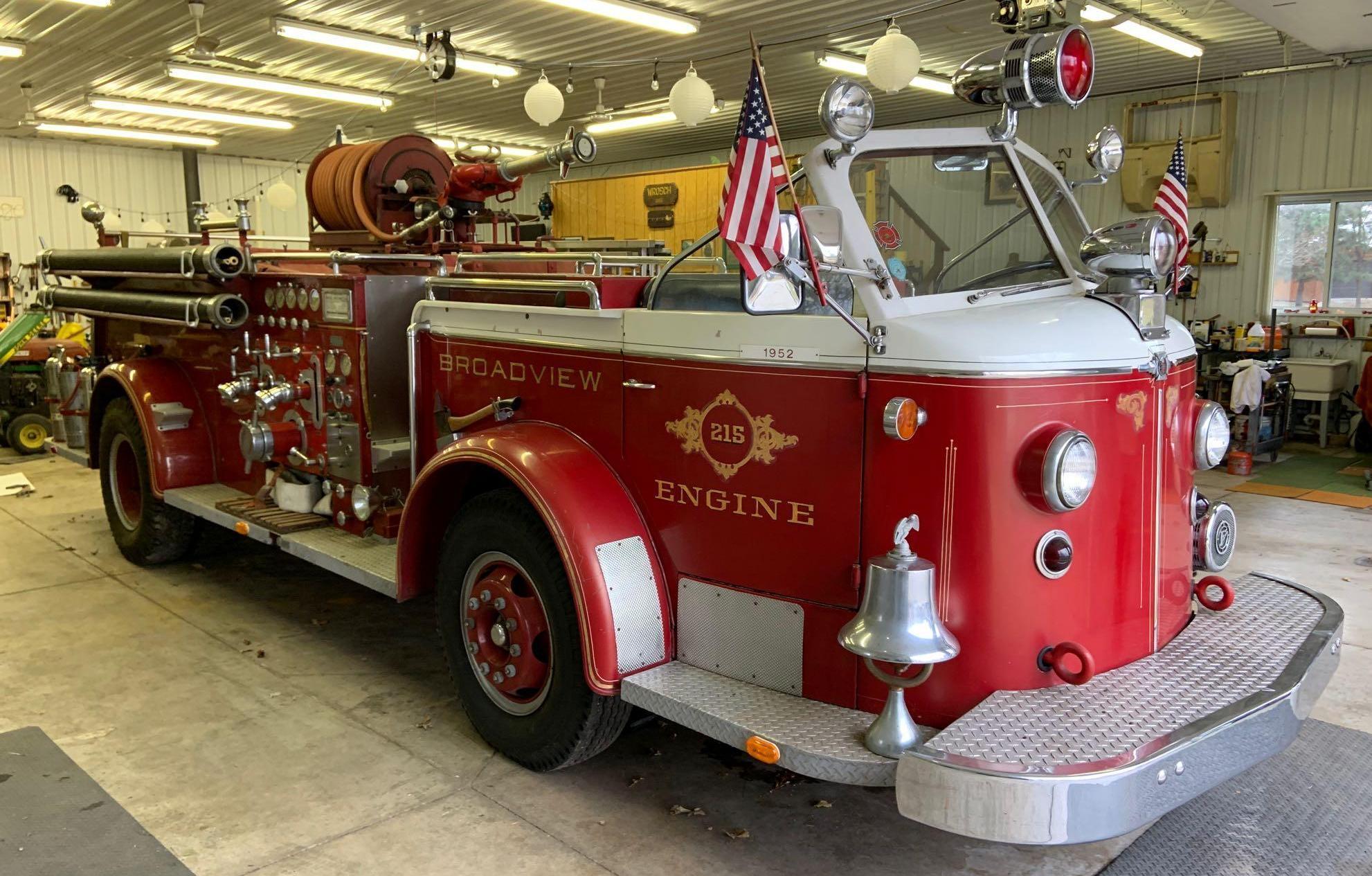 1952 American LaFrance Foamite Engine/Pumper Broadview Illinois