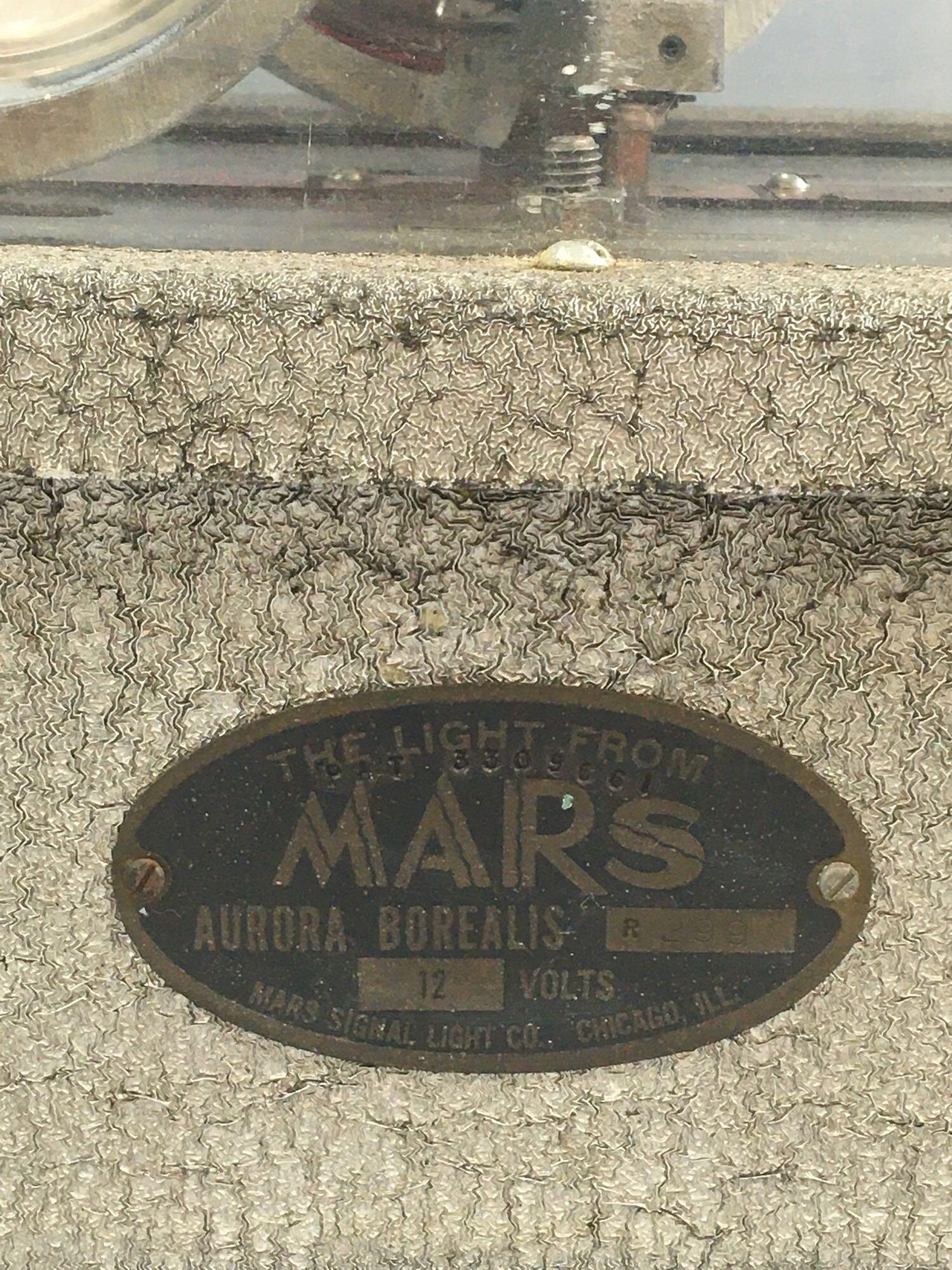 MARS Antique Aurora Borealis Firetruck Lights