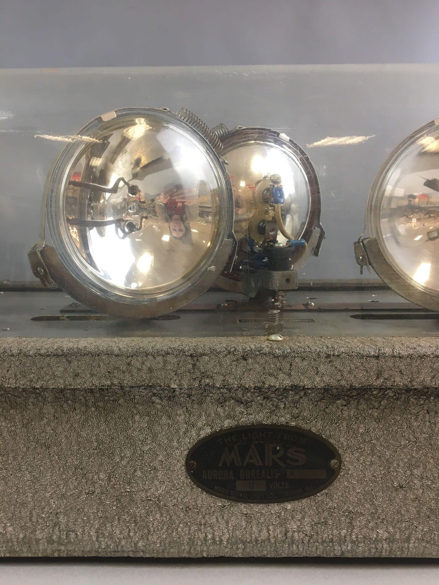 MARS Antique Aurora Borealis Firetruck Lights