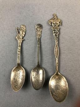 Group of 3 Vintage Sterling Spoons