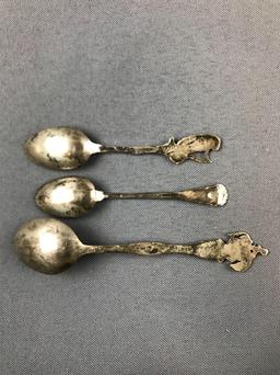 Group of 3 Vintage Sterling Spoons