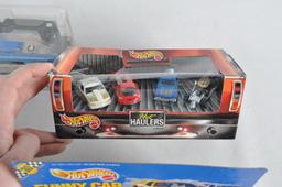 Group of 4 Hot Wheels Die-Cast Vehicle Gift Packs