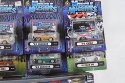 Group of 11 Muscle Machines Die-Cast Vehicles in Original Packaging