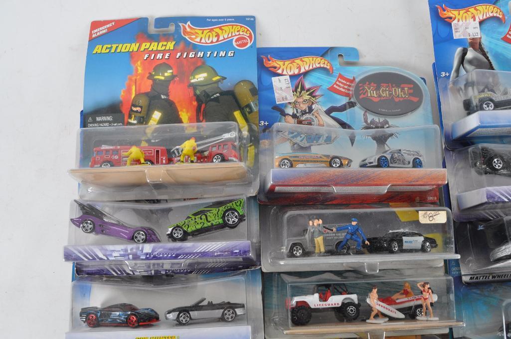 Group of 29 Hot Wheels 2 Vehicle Die-Cast Gift Sets