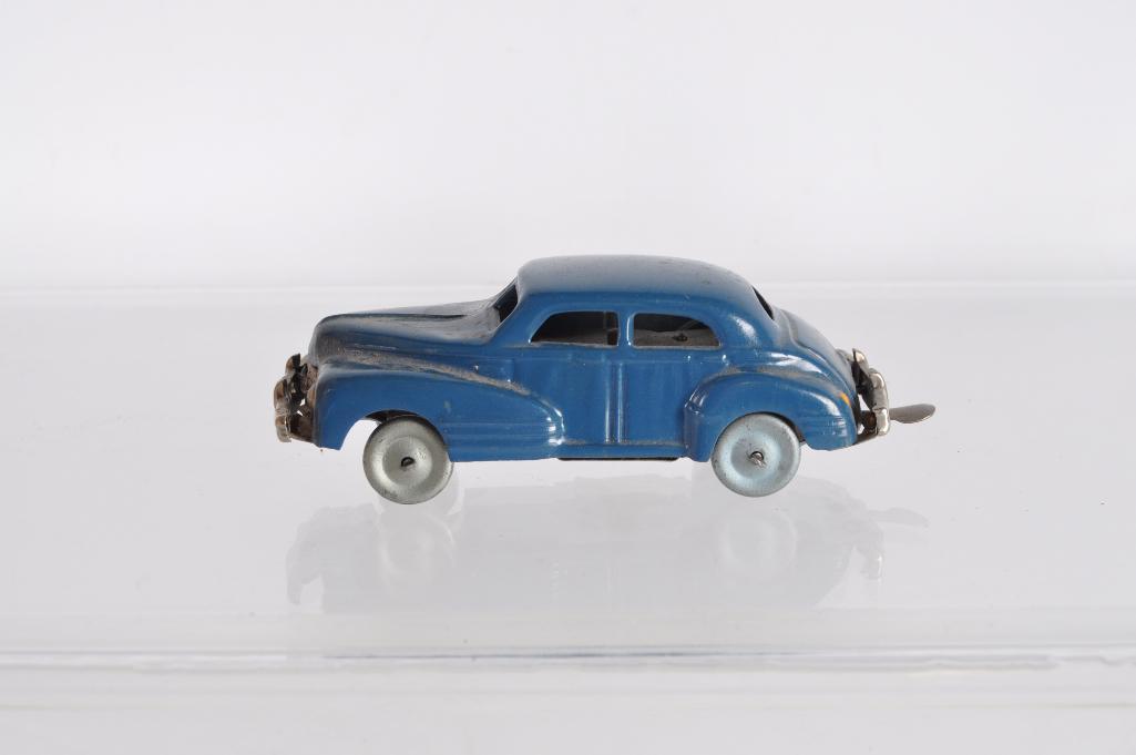 SKK Chevrolet Wind Up Tin Car with Original Box